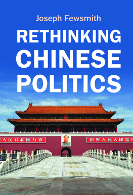 Joseph Fewsmith Rethinking Chinese Politics