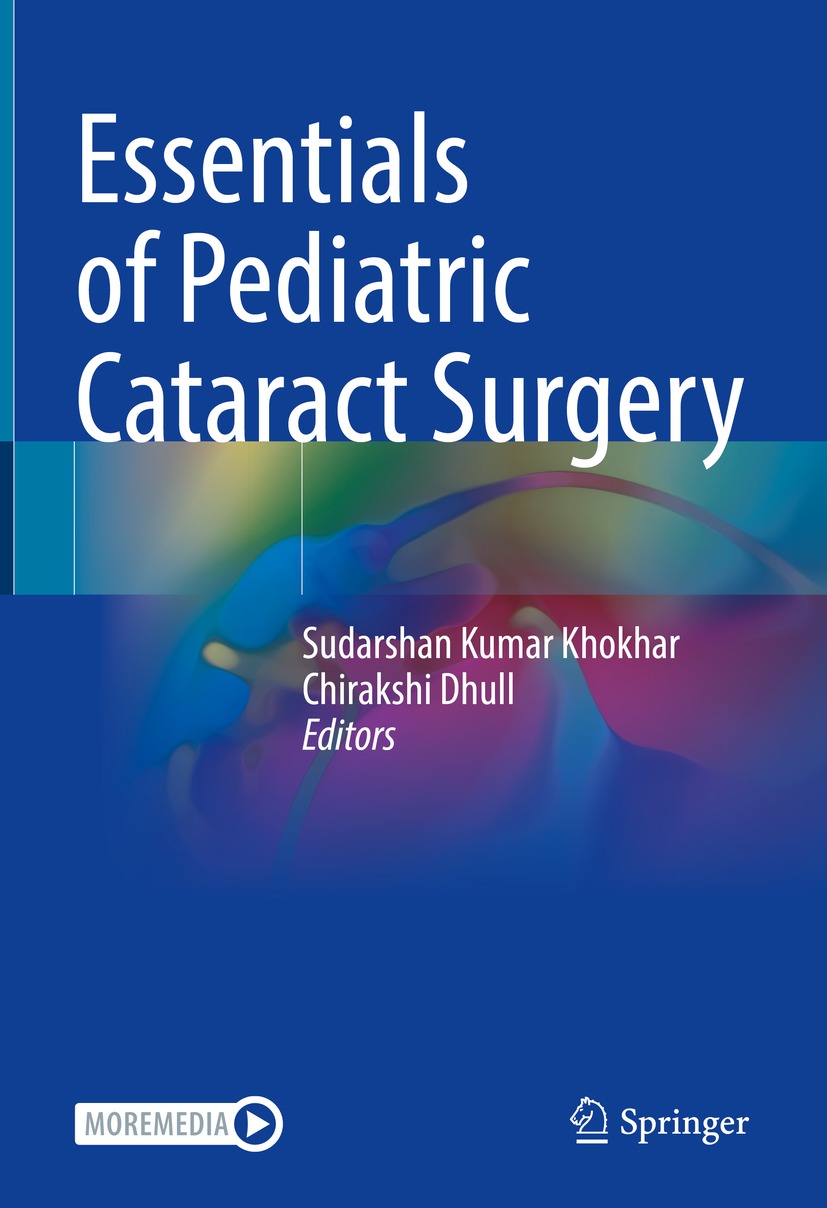 Book cover of Essentials of Pediatric Cataract Surgery Editors Sudarshan - photo 1