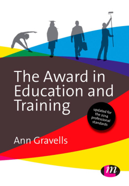 Ann Gravells - The Award in Education and Training