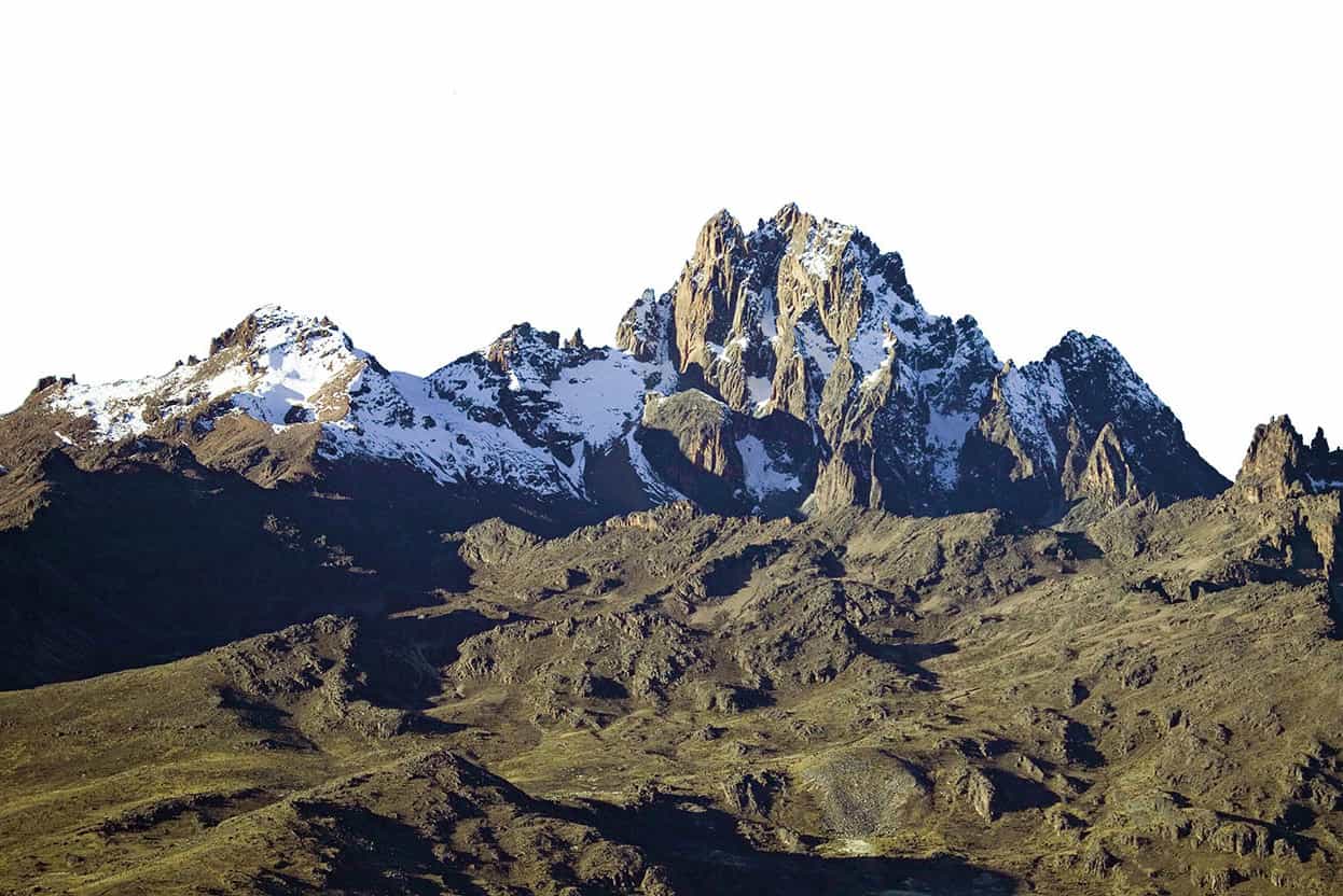 Mount Kenya Enjoy Mount Kenyas snow-capped peaks gleaming in the sun from one - photo 4