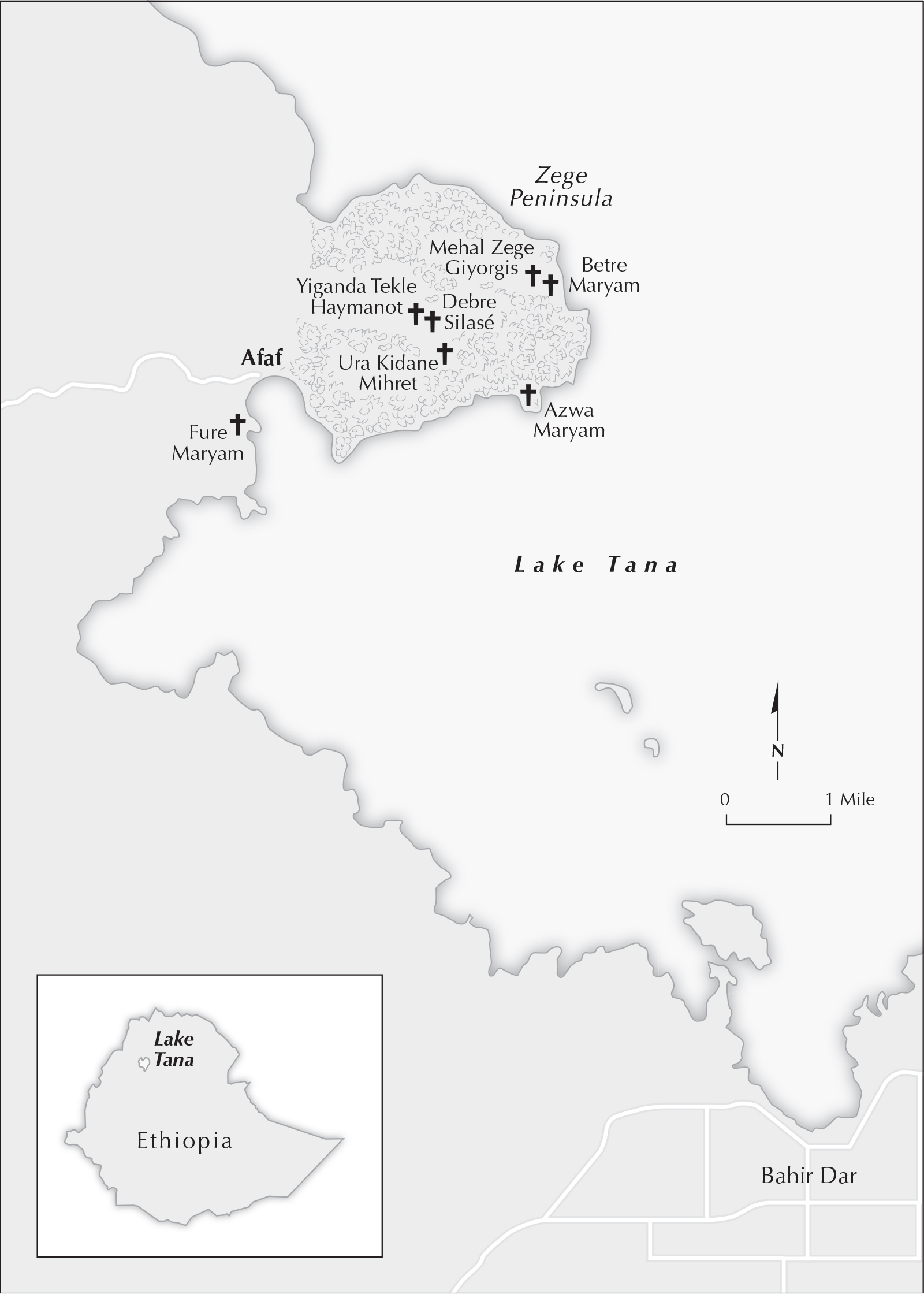 MAP 1 Zege Peninsula NOTE ON AMHARIC PRONUNCIATION AND TRANSLITERATION - photo 3