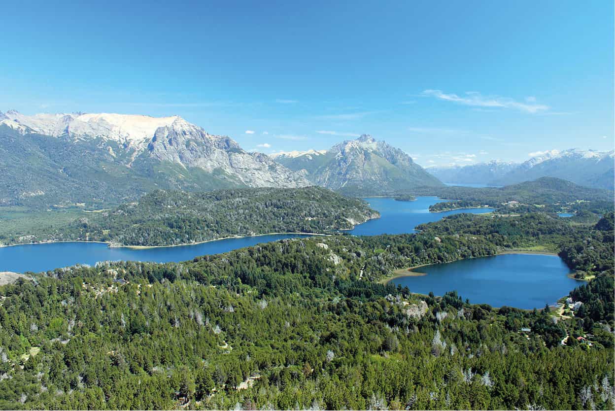 Nahuel Huapi National Park Extinct volcanoes turquoise lakes thick temperate - photo 11