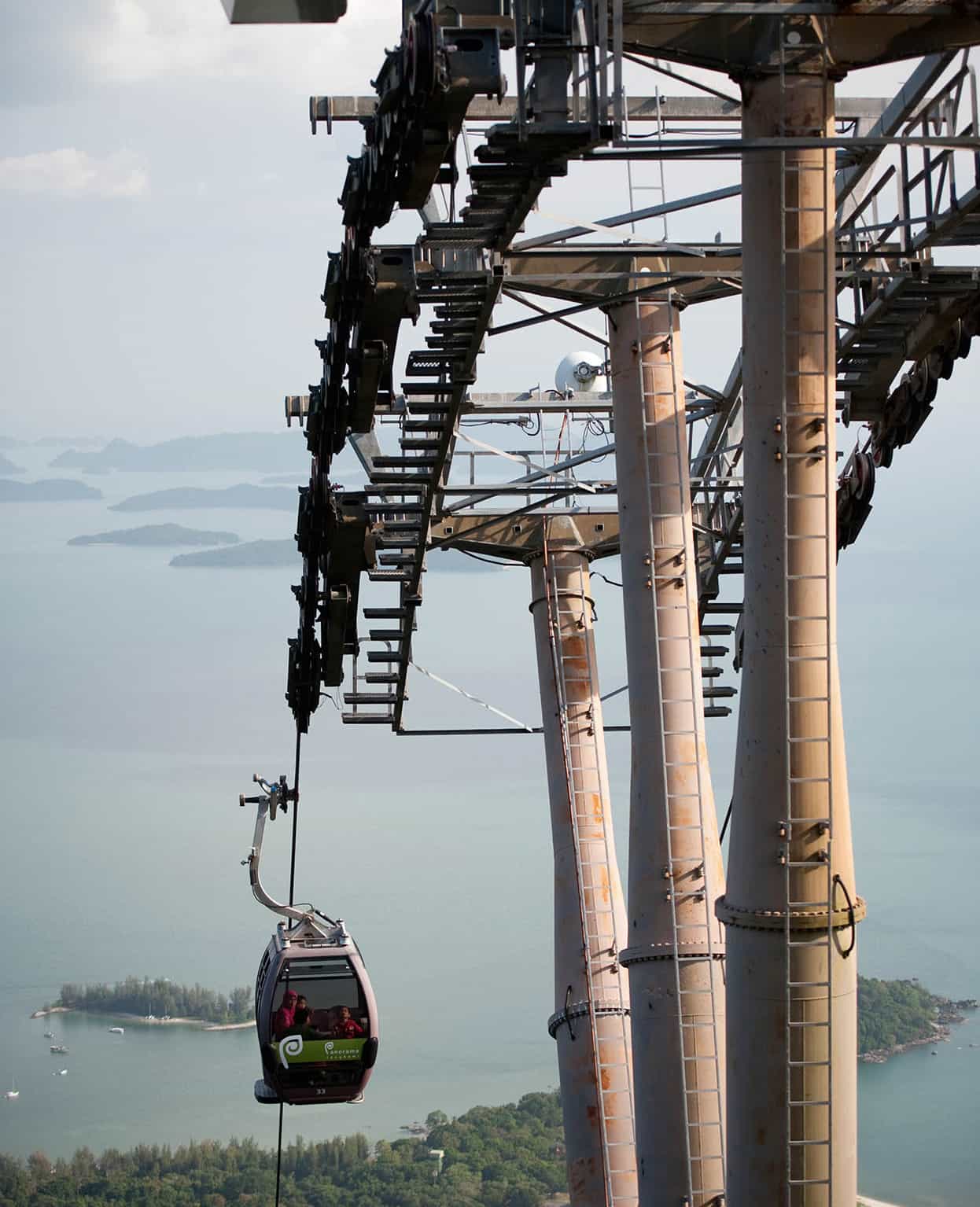 Langkawis cable car James TyeApa Publications Top Views Observation Deck - photo 14