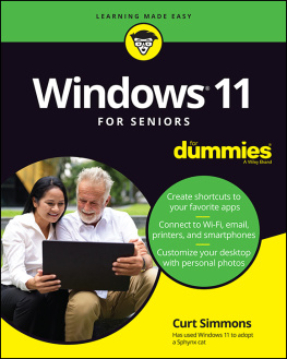 Curt Simmons - Windows 11 for Seniors for Dummies