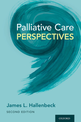 James L. Hallenbeck Palliative Care Perspectives