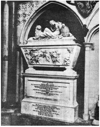 Memorial in Westminster Abbey to Major John Andre who was hanged as a spy - photo 7