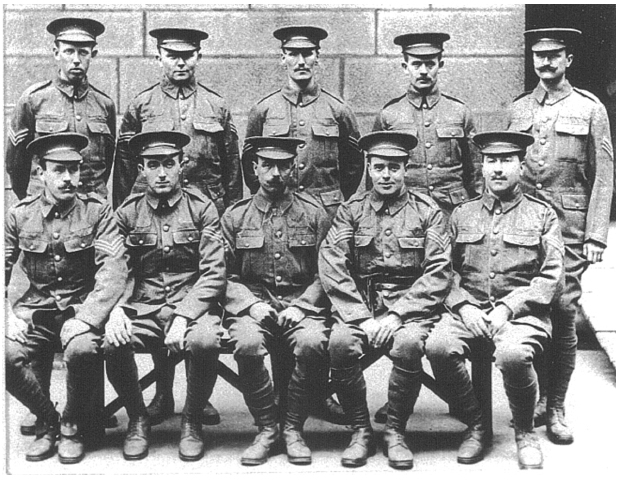 French speaking Scotland Yard detectives who joined the Int Corps in 1914 - photo 20