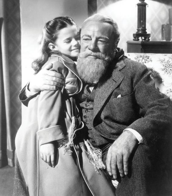 Natalie Wood and Edmund Gwenn in Miracle on 34th Street 1947 James Stewart - photo 1