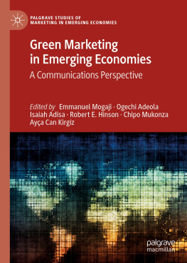 Emmanuel Mogaji Green Marketing in Emerging Economies: A Communications Perspective