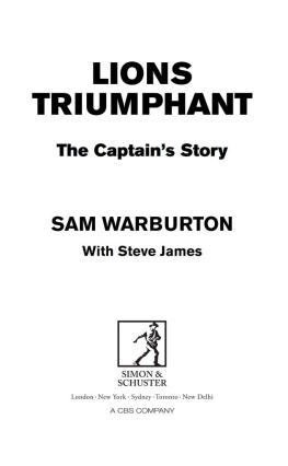 Sam Warburton - Lions Triumphant: The Captains Story