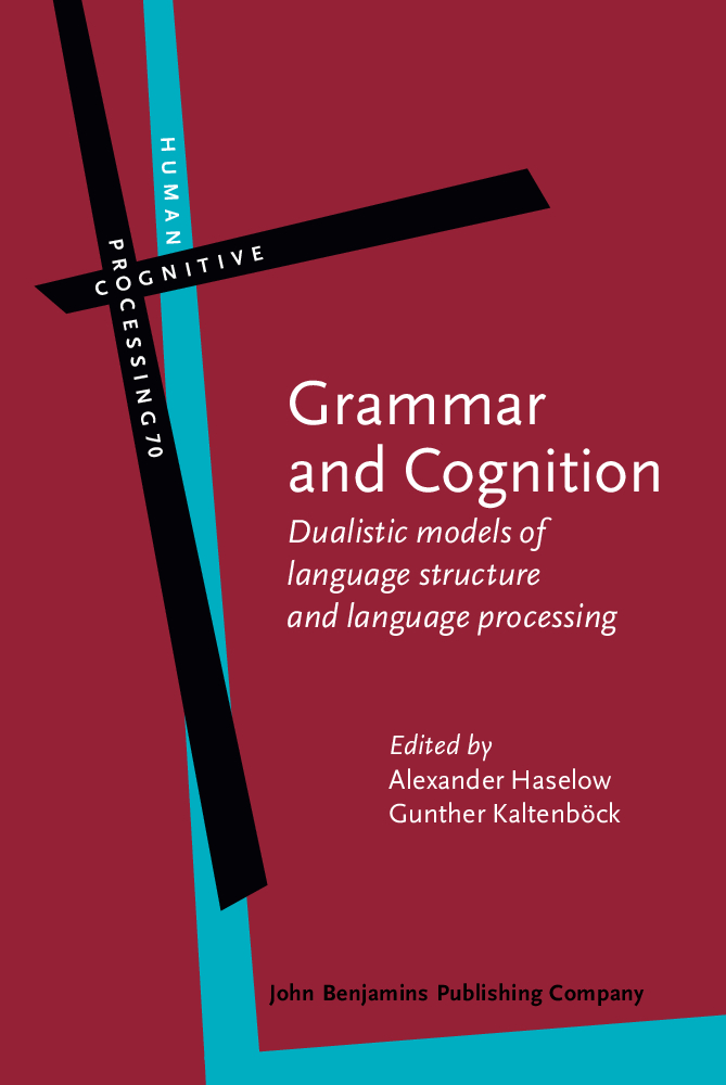 Grammar and Cognition Dualistic models of language structure and language - photo 1