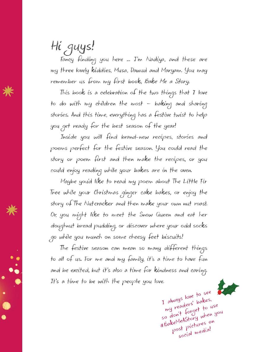 Nadiyas Bake Me a Festive Story Thirty festive recipes and stories for children - photo 5