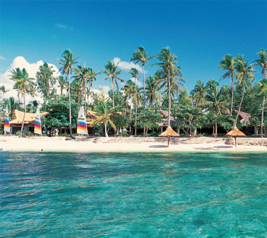 A beach bunny in bikini on Mactan Cebus own resorts isle The tropical resort - photo 10