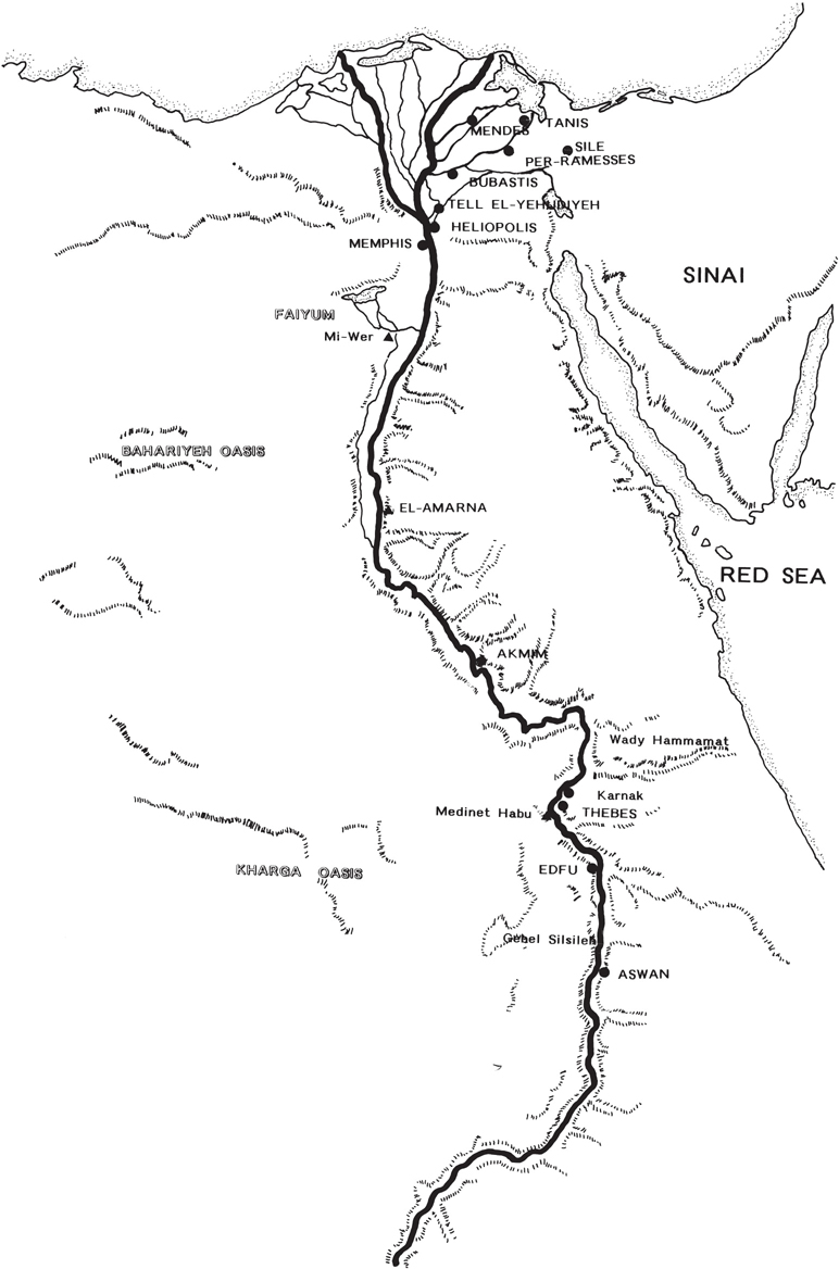 Figure 01 Map of Egypt City of the Ram-Man THE STORY OF ANCIENT MENDES - photo 2