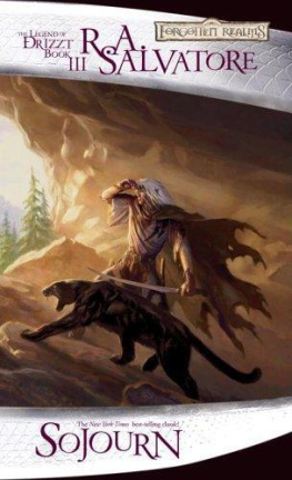 R.A. Salvatore Sojourn: The Dark Elf Trilogy, Part 3 (Forgotten Realms: The Legend of Drizzt, Book III)