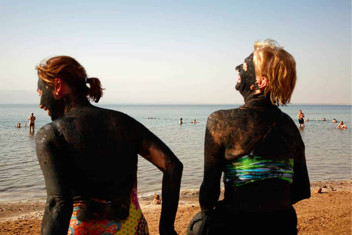 The Dead Sea Bobbing like a cork in the viscous waters of the Dead Sea is a - photo 6