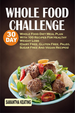 Samantha Keating - Whole Food Challenge