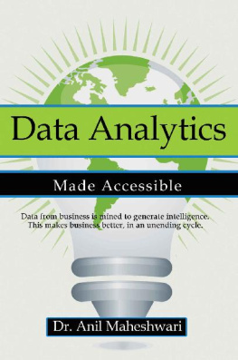 Anil Maheshwari - Data Analytics Made Accessible: 2021 edition