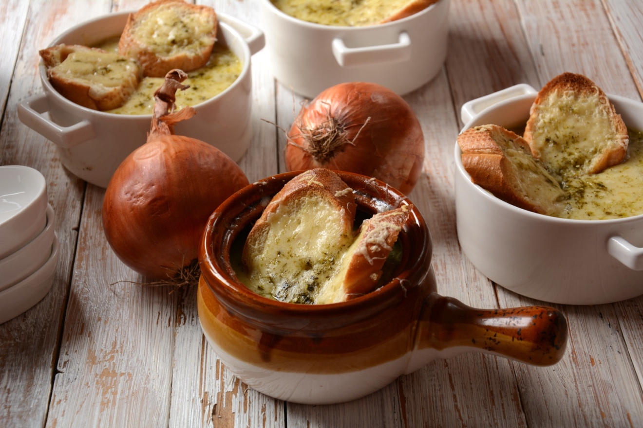 One meal that every Parisian enjoys is the onion soup as it is a go-to meal at - photo 9