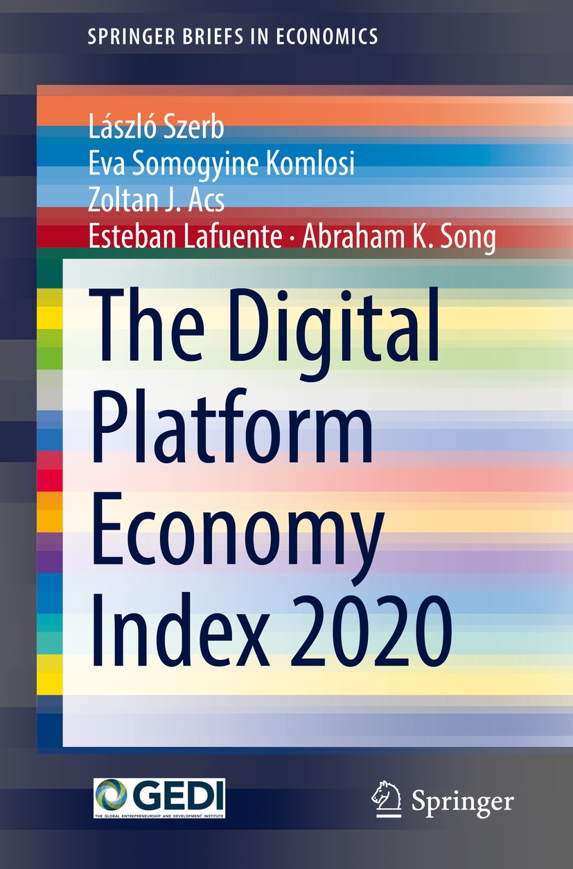 Book cover of The Digital Platform Economy Index 2020 SpringerBriefs in - photo 1