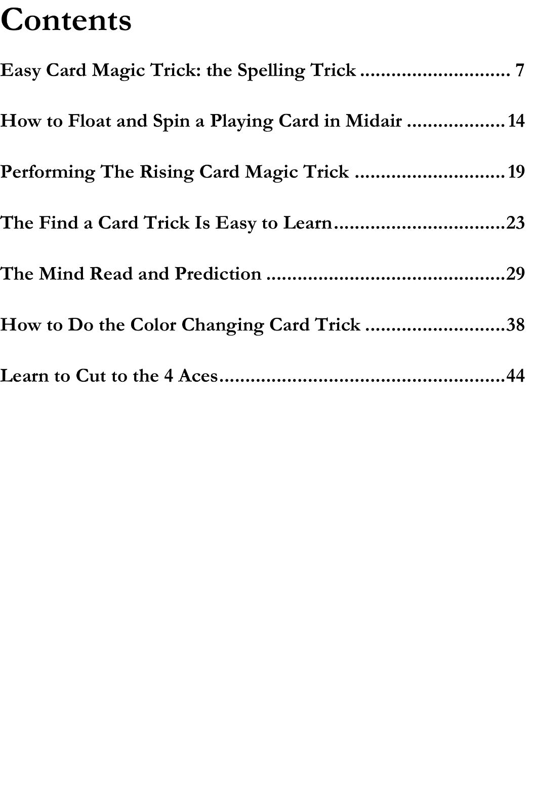 Do Magic Things with Cards Foundation Knowledge of Magic for Beginners - photo 1