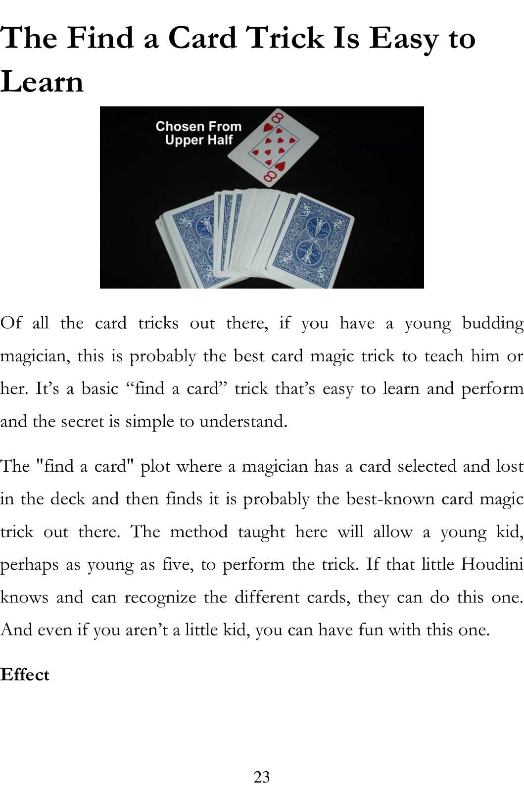 Do Magic Things with Cards Foundation Knowledge of Magic for Beginners - photo 24