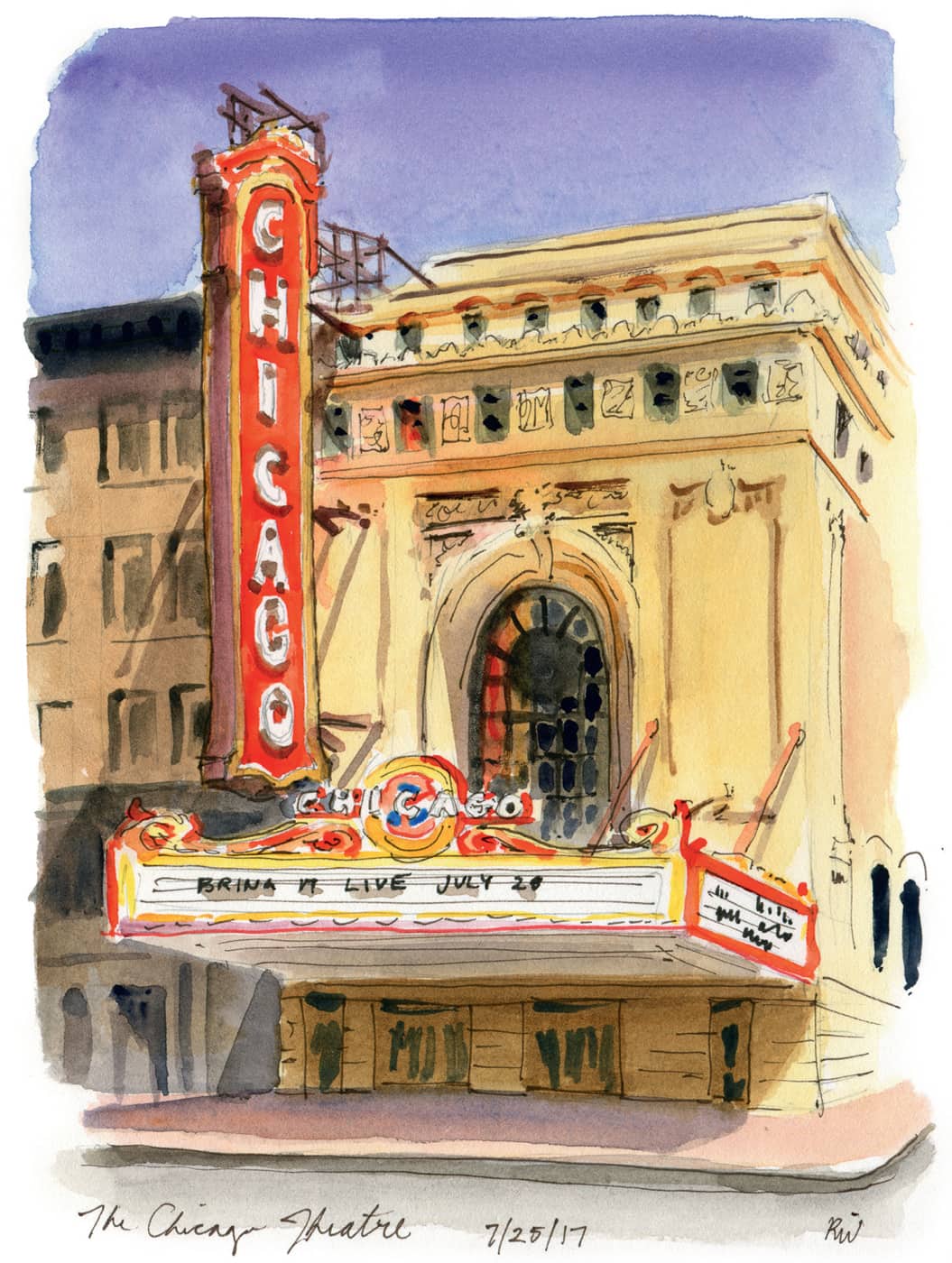 KATIE WOODWARD Chicago Theatre Chicago Illinois 6 x 8 152 x 203 cm - photo 3