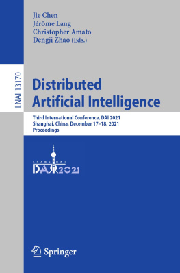 Jie Chen Distributed Artificial Intelligence: Third International Conference, DAI 2021, Shanghai, China, December 17–18, 2021, Proceedings