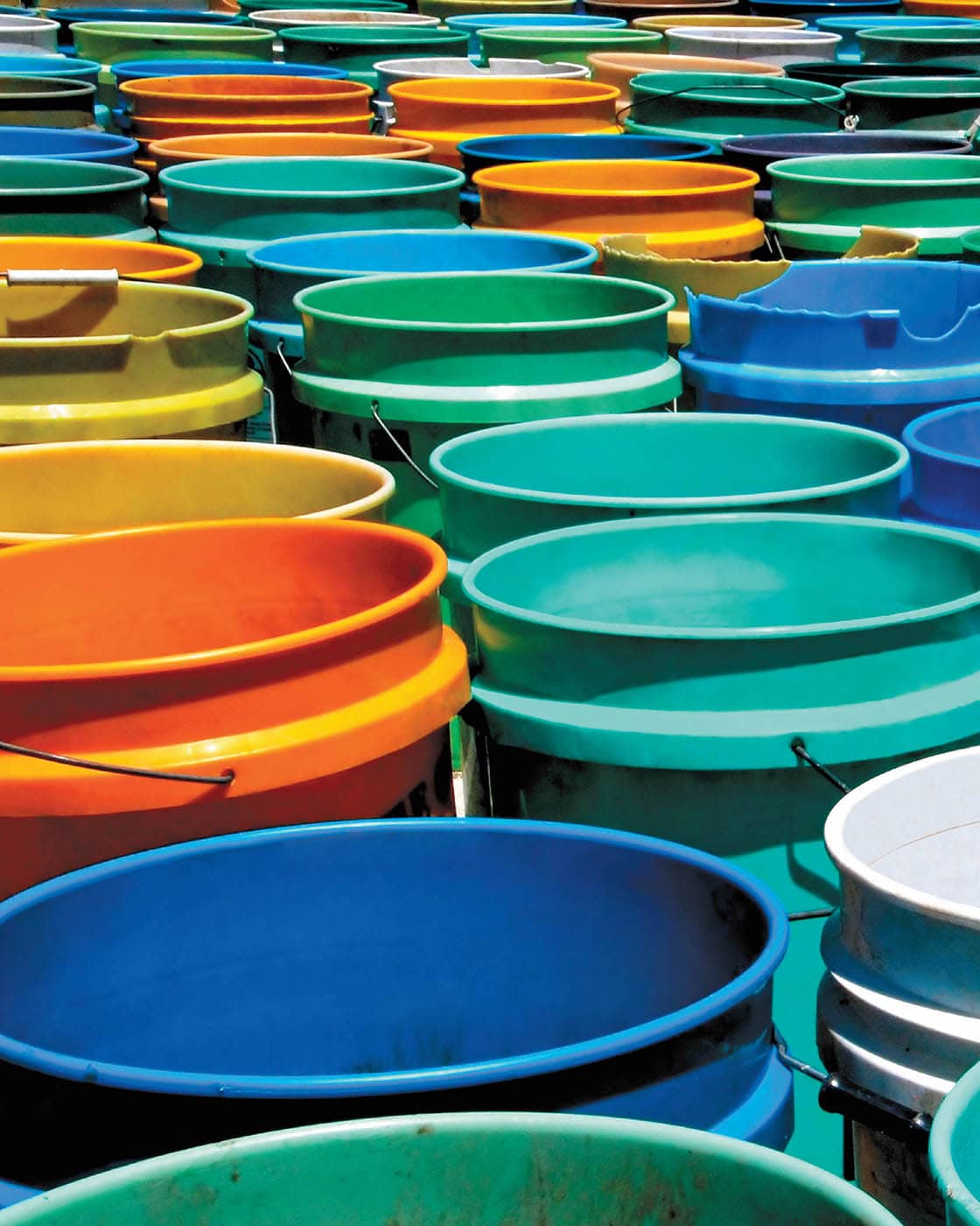 The best price for anything is free Finding free five-gallon buckets is easy - photo 5