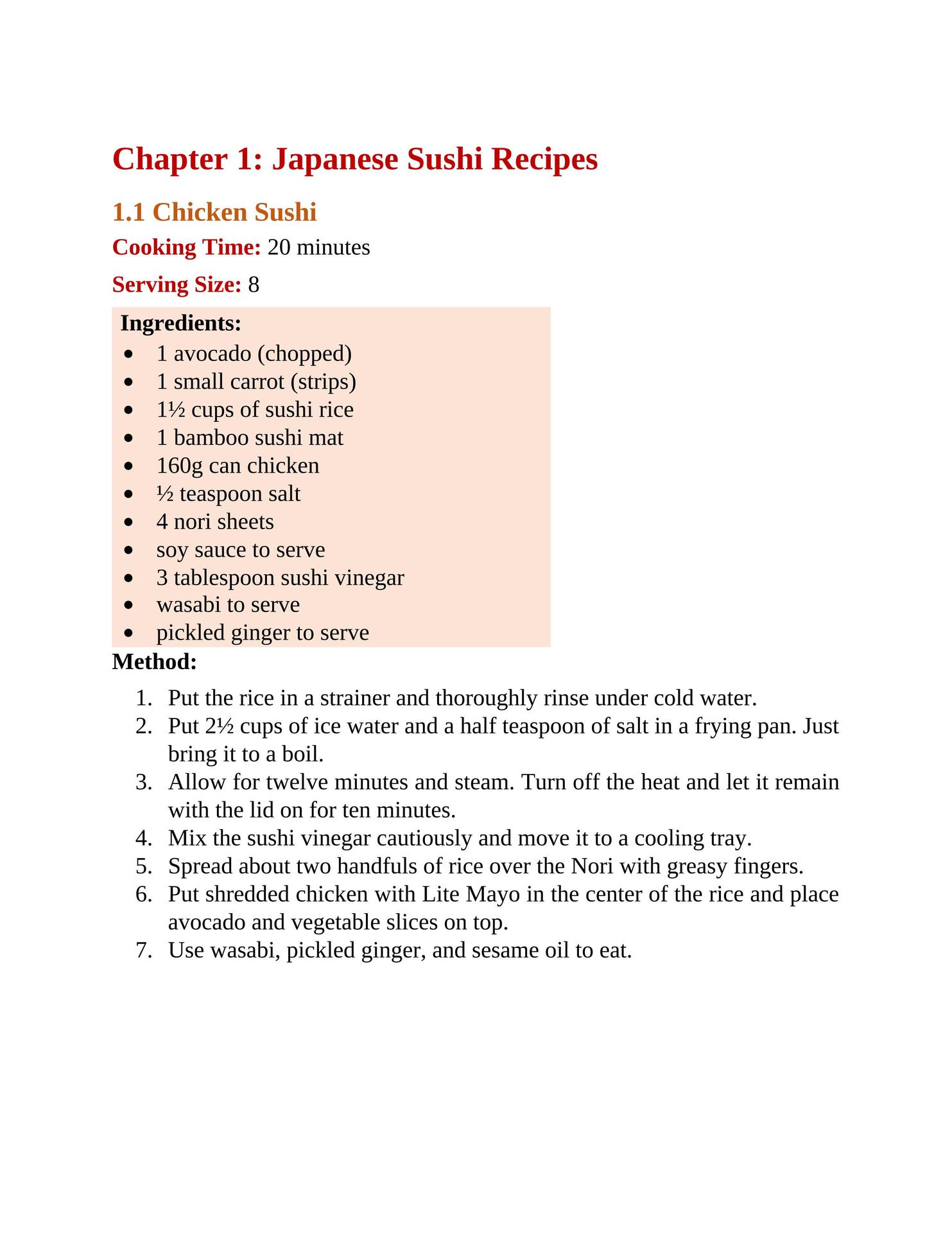 The 2022 Japanese At Home cookbook for Beginners Easy And Delicious Traditional Japanese Food Recipes - photo 6