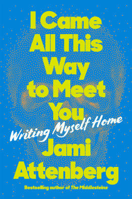 Jami Attenberg - I Came All This Way to Meet You