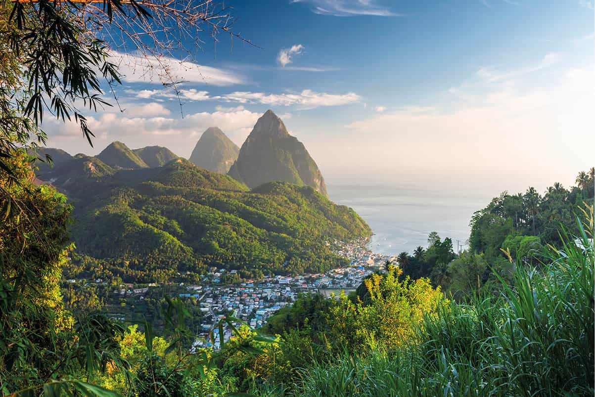 The Pitons St Lucia The ultimate Caribbean landmark the twin peaks of Petit - photo 4