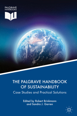 Robert Brinkmann The Palgrave Handbook of Sustainability: Case Studies and Practical Solutions