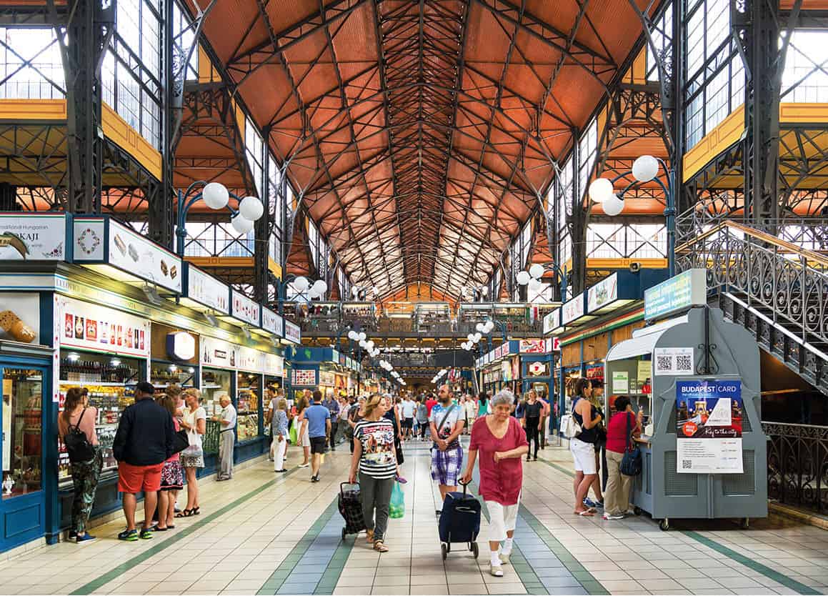 South Pests Great Market Hall iStock In 1873 the three cities of Buda Pest - photo 12