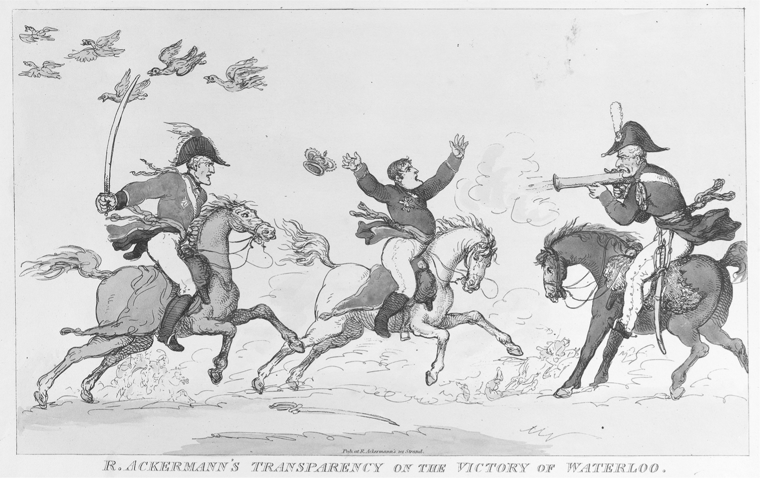 FIGURE 1 Thomas Rowlandson R Ackermanns Transparency on the Victory of - photo 3