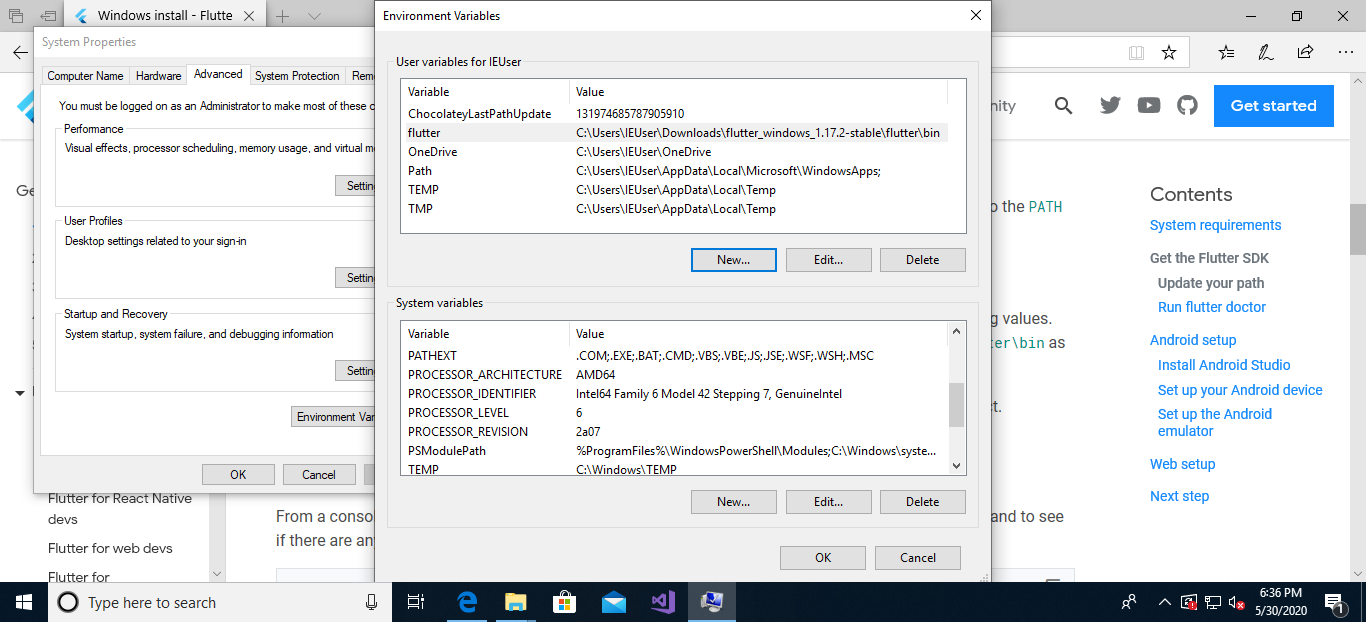 Figure 12 Creating the new environment variable path in Windows 10 Now we can - photo 4