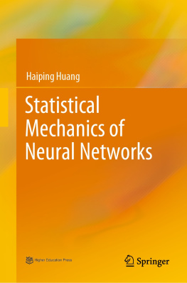 Haiping Huang - Statistical Mechanics of Neural Networks