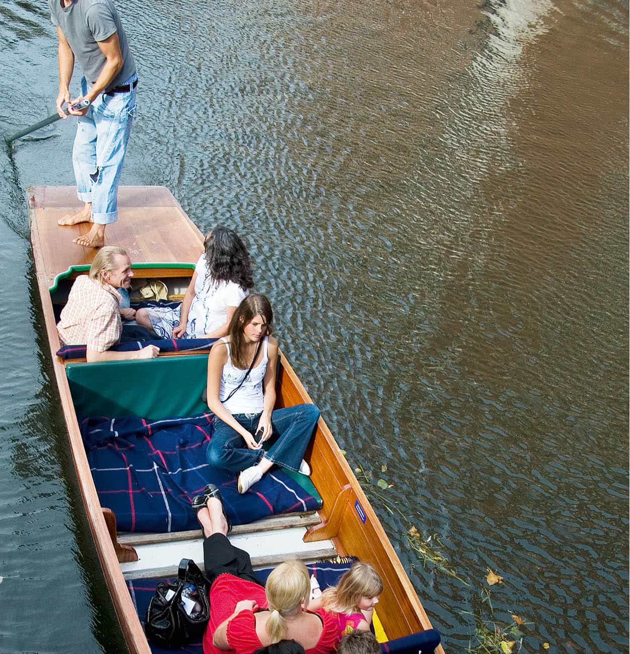 Punting on the Thames View the spires of Oxford from a punt on the river while - photo 5