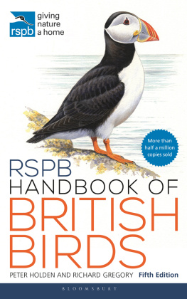 Peter Holden - RSPB Handbook of British Birds