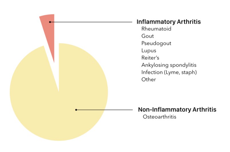 The two categories of arthritis Arthritis is the general term for joint - photo 11