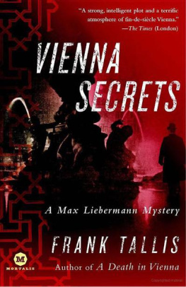 Frank Tallis Vienna Secrets