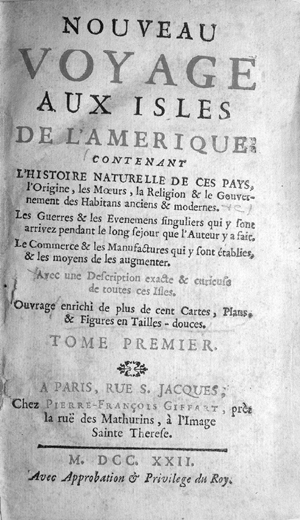 A typical title page of a censored book Nouveau voyage aux isles de lAmrique - photo 8