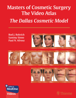 Rod J. Rohrich - Masters of Cosmetic Surgery - The Video Atlas: The Dallas Cosmetic Model