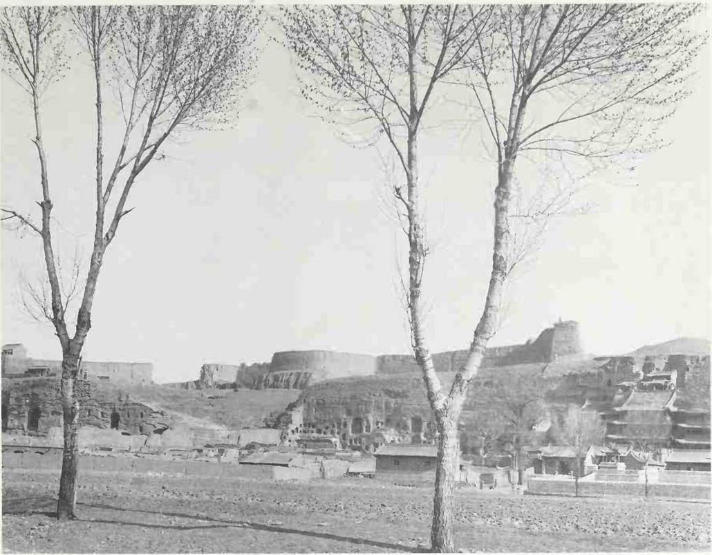 General view of Yun Kang The cliff face housing the caves - photo 4