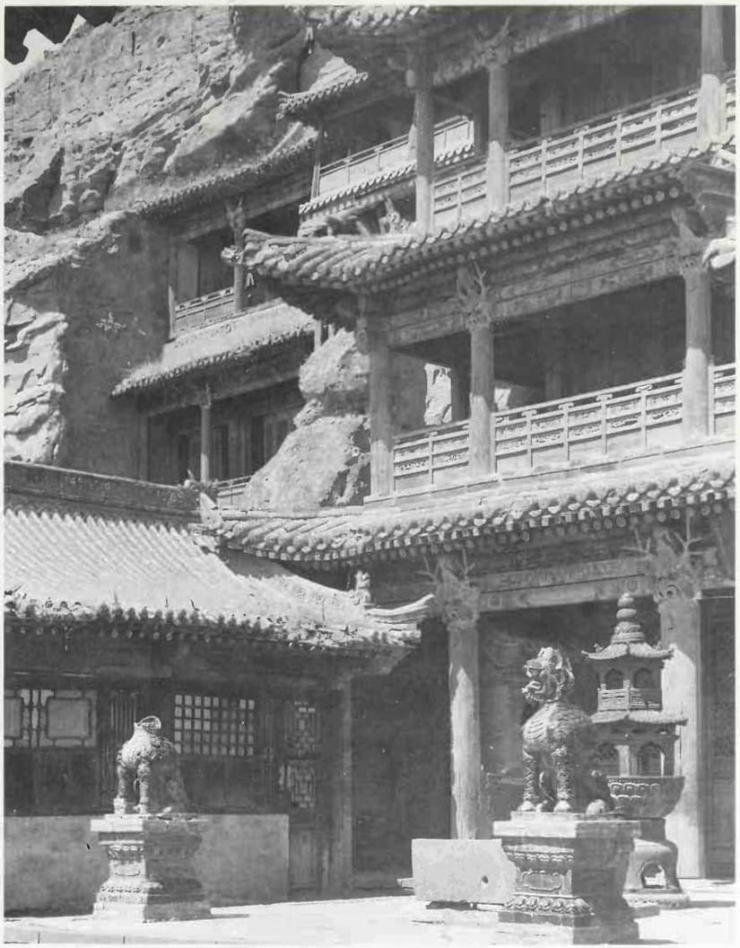 Temple built against the cliff face Relief sculpture in the rear chamber of - photo 6