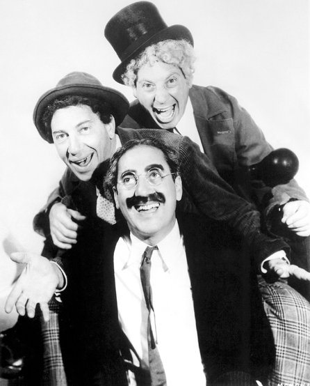 Chico Groucho and Harpo of the Marx Brothers Photofest Monty Python didnt - photo 3