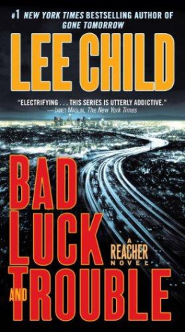 Lee Child Jack Reacher 11 Bad Luck and Trouble