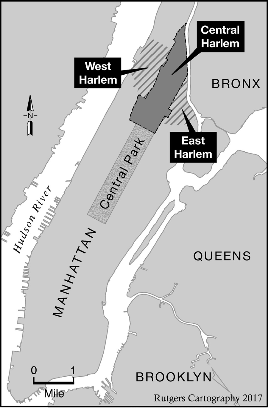 Harlem is roughly located north of 110th Street Central Park North south and - photo 2