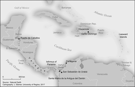 Map The Caribbean Map The Yucatn Peninsula introduction - photo 9