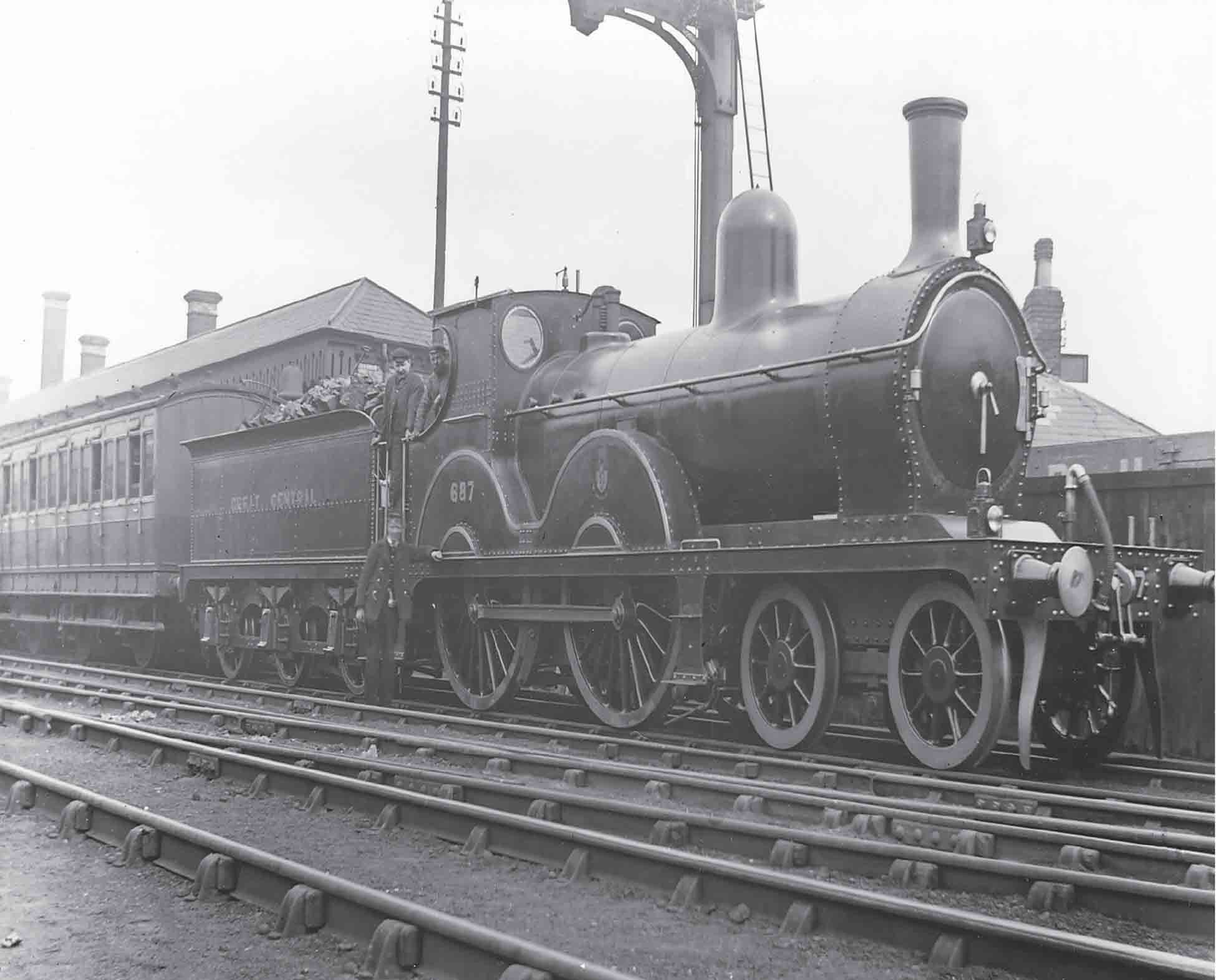 Macclesfield no date Recently arrived from Manchester is D10 class 4-4-0 No - photo 3